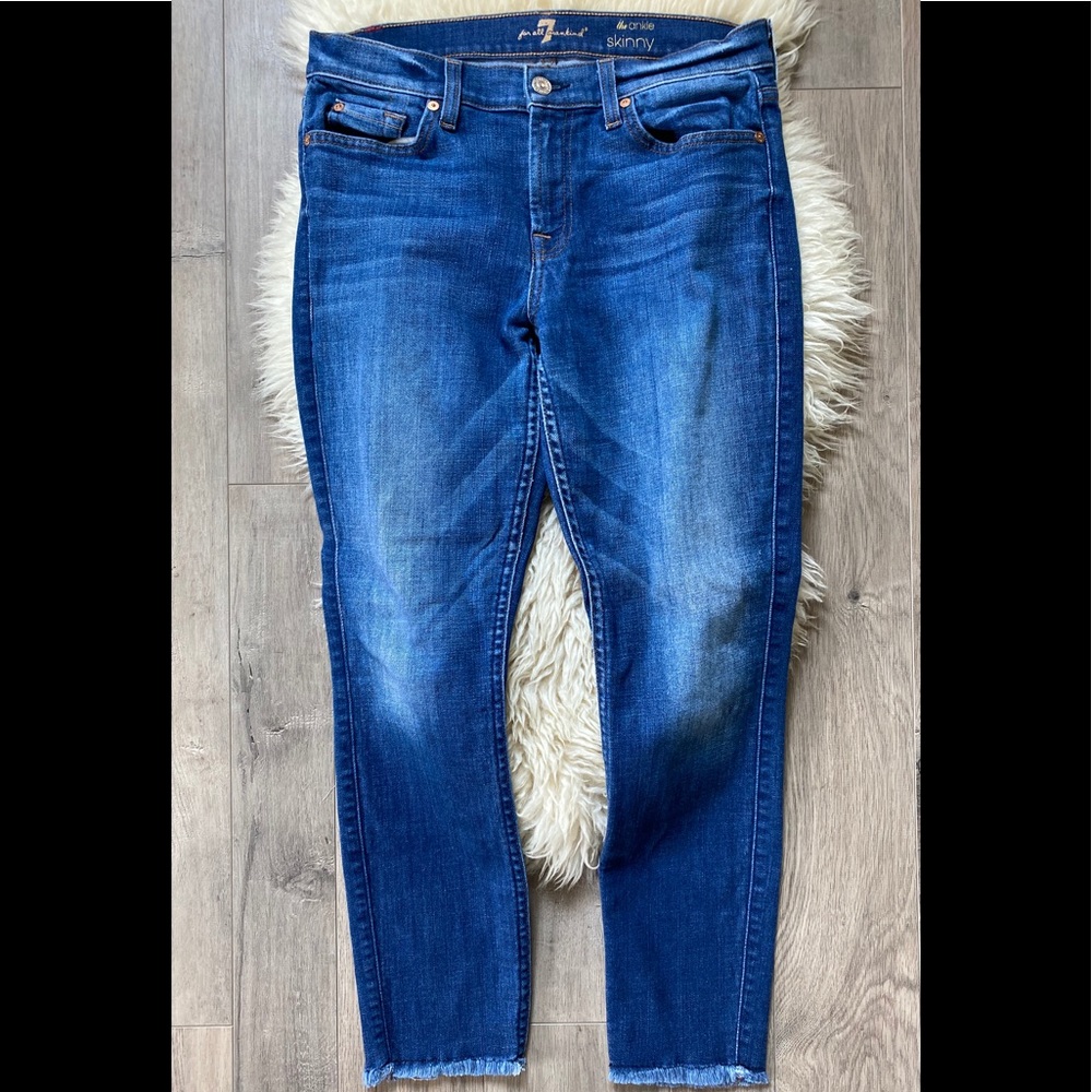 7 For All Mankind - ankle skinny jean
